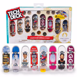 COFFRET JEUX OLYMPIQUES PARIS 2024 8 FINGER SKATES Tech Deck, Viêt Nam, CE, 406 mm, 45 mm, 229 mm