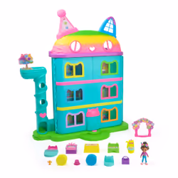 Gabby's Dollhouse Rainbow-Themed Celebration Dollhouse