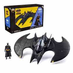 Batwing & Batman, Véhicule figurine, 3 an(s), Plastique, Noir