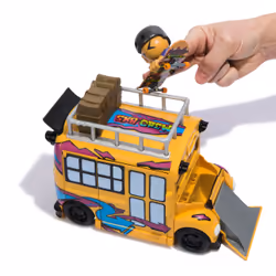 TED ACS Dude SK8 Crew Playset GML - Vue supplémentaire 4