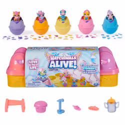Hatchimals Alive Easter Eggs, 3 an(s), Multicolore