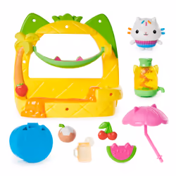 Gabby's Dollhouse Cakey’s Fruit Smoothie Balcony, Action/Aventure, 3 an(s), Multicolore