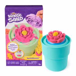 Kinetic Sand KNS ACK Squish Blossom MX GML, Sable cinétique pour enfants, 5 an(s), Multicolore