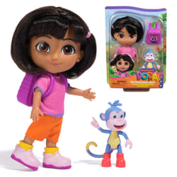 POUPEE DORA 15 CM + FIGURINE BABOUCHE Dora