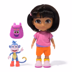 POUPEE DORA 15 CM + FIGURINE BABOUCHE Dora - Vue supplémentaire 2
