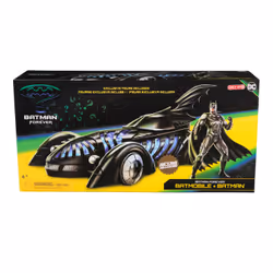 PACK BATMOBILE + FIGURINE BATMAN FOREVER DC Retro Collection