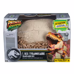 Jurassic World Primal Hatch jouet interactif dinosaure et oeuf, couve et entraîne ton propre bébé dinosaure avec plus de 100  ...