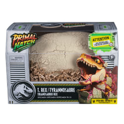 Jurassic World Primal Hatch jouet interactif dinosaure et oeuf, couve et entraîne ton propre bébé dinosaure avec plus de 100 sons et réactions, jouets pour garçons et filles âgés de 5 ans et plus.
