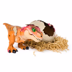 Jurassic World Primal Hatch jouet interactif dinosaure et oeuf, couve et entraîne ton propre bébé dinosaure avec plus de 100 sons et réactions, jouets pour garçons et filles âgés de 5 ans et plus.