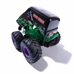 Monster Jam, Smash & Bash Grave Digger officiel, Véhicule radiocommandé intérieur/extérieur, monster truck réparable à l'échelle 1:15, jouets pour garçons et filles à partir de 4 ans - Vue supplémentaire 4
