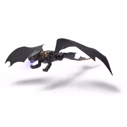 Dreamworks Dragons - How To Train Your Dragon - Figurine Krokmou Plasma Blast 38 Cm - Figurine Interactive Krokmou Qui Crache Du Feu Comme Dans Le Film - Mouvements Réalistes - Jouet Enfant 4 Ans Et + - Vue supplémentaire 7