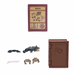 DreamWorks Dragons, How to train Your Dragon, Le monde de Beurk : le Livre des Dragons, Dragon et carte à collectionner avec support d'exposition, à partir de 4 ans (les styles peuvent varier) - Vue supplémentaire 5