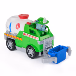 PAW Patrol VÉHICULE + FIGURINE FIRE RESCUE ROCKY La Pat' Patrouille, Camion, 3 an(s), Plastique, Multicolore