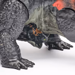 DreamWorks Dragons, How to train Your Dragon, Le monde de Beurk : mâchoire articulée de Red Death, jouet dragon de 28 cm avec figurine Toothless exclusive, à partir de 4 ans - Vue supplémentaire 6