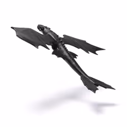 Dreamworks Dragons - How To Train Your Dragon - Figurine Volante Krokmou 38 Cm - Figurine Krokmou Qui Vole Comme Dans Le Film Quand On La Lance - Mouvements Réalistes - Jouet Enfant 4 Ans Et + - Vue supplémentaire 5