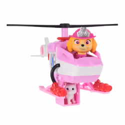 PAW Patrol - Pat Patrouille - Véhicule Figurine Stella Fire Rescue Mission Pompiers - Voiture Figurine À Collectionner - Pani ...