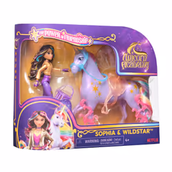 COFFRET LICORNE ET POUPEE WILDSTAR ET SOPHIA Unicorn Academy