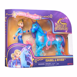 COFFRET LICORNE ET POUPEE RIVER ET ISABEL Unicorn Academy