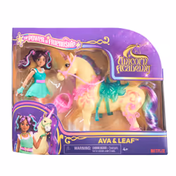 COFFRET LICORNE ET POUPEE LEAF ET AVA Unicorn Academy
