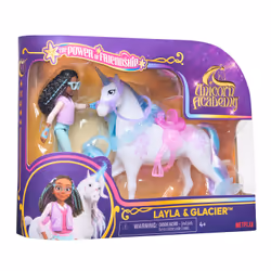 COFFRET LICORNE ET POUPEE GLACIER ET LAYLA Unicorn Academy, Viêt Nam, CE, 203 mm, 54 mm, 168 mm
