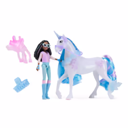 COFFRET LICORNE ET POUPEE GLACIER ET LAYLA Unicorn Academy