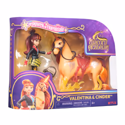 COFFRET LICORNE ET POUPEE CINDER ET VALENTINA Unicorn Academy, Viêt Nam, CE, 203 mm, 54 mm, 168 mm