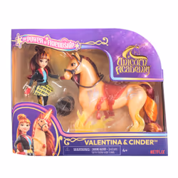 COFFRET LICORNE ET POUPEE CINDER ET VALENTINA Unicorn Academy