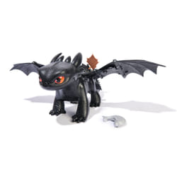 Dreamworks Dragons How to Train Your Dragon, Toothless interactif à apprivoiser et dresser, jouet dragon avec 60 effets sonores et réactions, jouets pour filles et garçons à partir de 4 ans