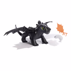Dreamworks Dragons How to Train Your Dragon, Toothless interactif à apprivoiser et dresser, jouet dragon avec 60 effets sonores et réactions, jouets pour filles et garçons à partir de 4 ans