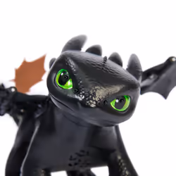 Dreamworks Dragons How to Train Your Dragon, Toothless interactif à apprivoiser et dresser, jouet dragon avec 60 effets sonores et réactions, jouets pour filles et garçons à partir de 4 ans - Vue supplémentaire 4