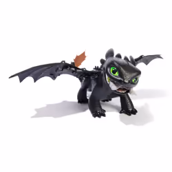 Dreamworks Dragons How to Train Your Dragon, Toothless interactif à apprivoiser et dresser, jouet dragon avec 60 effets sonores et réactions, jouets pour filles et garçons à partir de 4 ans - Vue supplémentaire 7