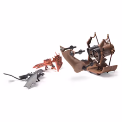 Dreamworks Dragons How to Train Your Dragon, Coffret Chasseur de dragons de 5 figurines avec Catapulte lance-filet d'Harold, jouets pour garçons et filles à partir de 4 ans - Vue supplémentaire 6