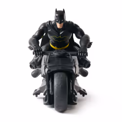 DC Comics PACK BATCYCLE RC + FIGURINE BATMAN 30 CM Batman - Vue supplémentaire 3