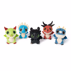 Dreamworks Dragons How to Train Your Dragon, mini peluche surprise, peluche dragon de 7,5 cm, jouets mystère, jouets pour garçons à partir de 4 ans (les styles peuvent varier) - Vue supplémentaire 8