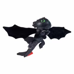 Dreamworks Dragons - How To Train Your Dragon - Peluche Dragon Krokmou 30 Cm - Peluche À Faire Voler ou À Accrocher Au Bras - Lavable En Surface - Jouet Enfant 4 Ans Et + - Vue supplémentaire 6