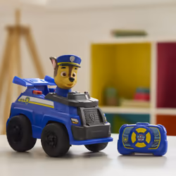 PAW Patrol VEHICULE RC INTERACTIF CHASE La Pat' Patrouille - Vue supplémentaire 5