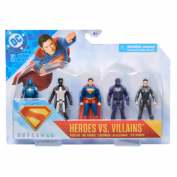MULTIPACK FIGURINES 8 CM Superman Movie, Garçon/Fille, Viêt Nam, CE, 254 mm, 32 mm, 178 mm