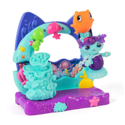 Gabby's Dollhouse : The Movie, Balcon Aquarium de Mercat, avec figurine et accessoires pour maison de poupée, jouets pour filles et garçons à partir de 3 ans