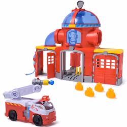PAW Patrol CASERNE DE POMPIERS FIRE RESCUE La Pat' Patrouille, Caserne de pompiers, 3 an(s), Multicolore