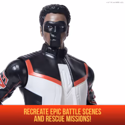 DC Comics - Figurine Mr Terrific 30 Cm - Figurine Articulée Issue Du Film Superman - Super Héros Et Super Vilain - Jouet À Collectionner - Cadeau Enfant - Jouet Enfant 4 Ans Et + - Vue supplémentaire 4