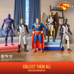 DC Comics - Figurine Mr Terrific 30 Cm - Figurine Articulée Issue Du Film Superman - Super Héros Et Super Vilain - Jouet À Collectionner - Cadeau Enfant - Jouet Enfant 4 Ans Et + - Vue supplémentaire 6