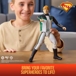 DC Comics - Figurine Green Lantern 30 Cm - Figurine Articulée Issue Du Film Superman - Super Héros Et Super Vilain - Jouet À Collectionner - Cadeau Enfant - Jouet Enfant 4 Ans Et +