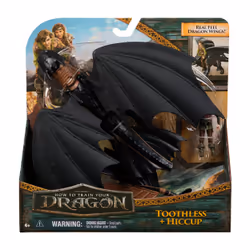 Dreamworks Dragons - How To Train Your Dragon - Pack Dragon + Viking Harold & Krokmou - Figurine Krokmou Articulée 25 Cm Et S ...