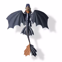 Dreamworks Dragons - How To Train Your Dragon - Pack Dragon + Viking Harold & Krokmou - Figurine Krokmou Articulée 25 Cm Et Son Dresseur Viking 10 Cm - Mouvements Réalistes - Jouet Enfant 4 Ans Et + - Vue supplémentaire 6