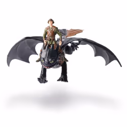 Dreamworks Dragons - How To Train Your Dragon - Pack Dragon + Viking Harold & Krokmou - Figurine Krokmou Articulée 25 Cm Et Son Dresseur Viking 10 Cm - Mouvements Réalistes - Jouet Enfant 4 Ans Et + - Vue supplémentaire 7