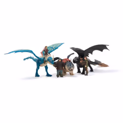 Dreamworks Dragons - How To Train Your Dragon - Pack Dragon + Viking Varek & Gronk - Figurine Gronk Articulée 25 Cm Et Son Dresseur Viking 10 Cm - Mouvements Réalistes - Jouet Enfant 4 Ans Et + - Vue supplémentaire 8