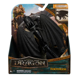 DreamWorks Dragons, How to train Your Dragon, Toothless, Figurine dragon articulée de 23 cm, jouets pour enfants à partir de 4 ans