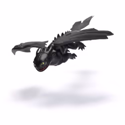 DreamWorks Dragons, How to train Your Dragon, Toothless, Figurine dragon articulée de 23 cm, jouets pour enfants à partir de 4 ans - Vue supplémentaire 5