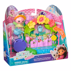 Gabby's Dollhouse : The Movie, Balcon Jardin de Queen Kitty Fairy, avec figurine et accessoires pour maison de poupée, jouets pour filles et garçons à partir de 3 ans - Vue supplémentaire 4