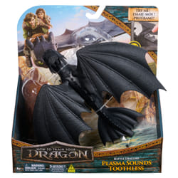 Dreamworks Dragons - How To Train Your Dragon - Figurine Sonore Krokmou 25 Cm - Figurine Interactive Krokmou Avec Activation Effets Sonores Et Ailes - Mouvements Réalistes - Jouet Enfant 4 Ans Et +